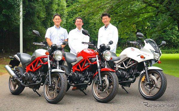 本田250cc裸身摩托車VTR改用子午線輪胎